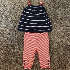 ❤️ Carter’s two piece tank set